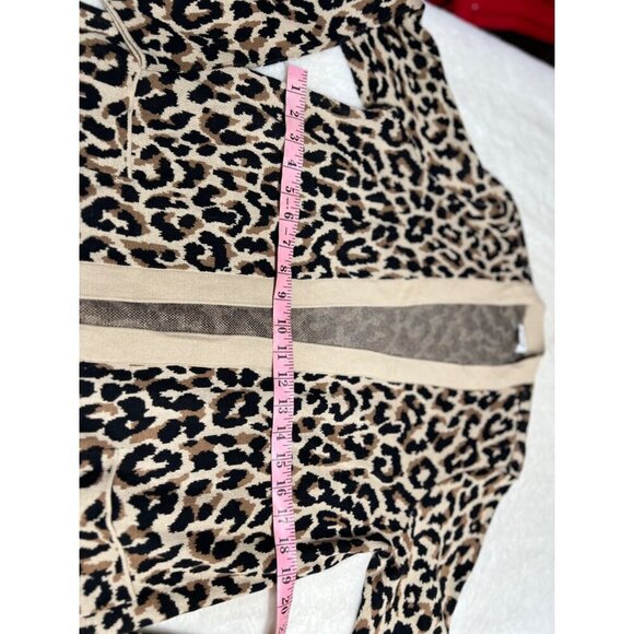 J Crew leopard print sweater cardigan women size small - Picture 4 of 5